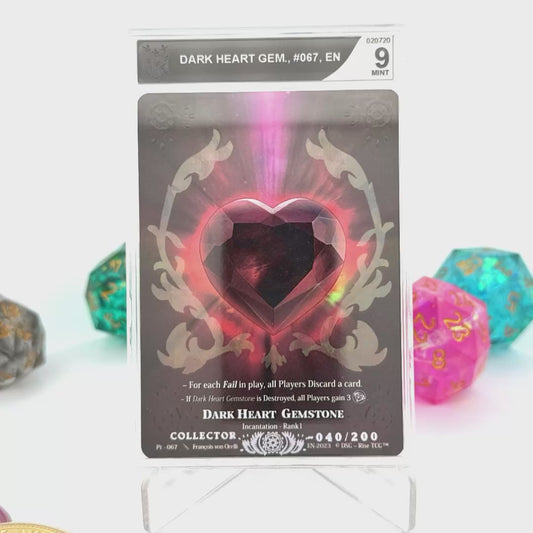 Rise TCG - Dark Heart Gemstone - Full Art - Prestige 2023 - 040/200