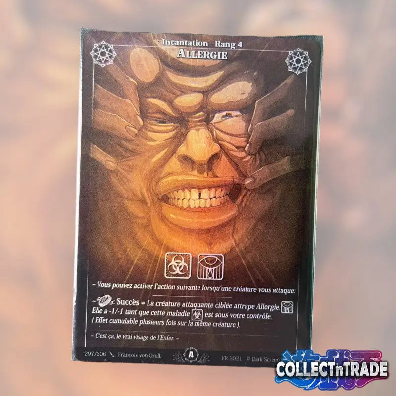 Rise TCG - Allergy - French Test Card - Holo - Einzelkarten