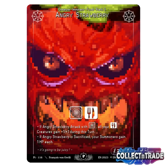 Rise TCG - Angry Strawberry Pixel #Pt-116 - Einzelkarten