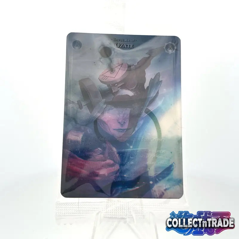 Holografische Sammelkarte Rise TCG - Beta Set FR Ozate #13/308, fantastisches Wesen, Aktion