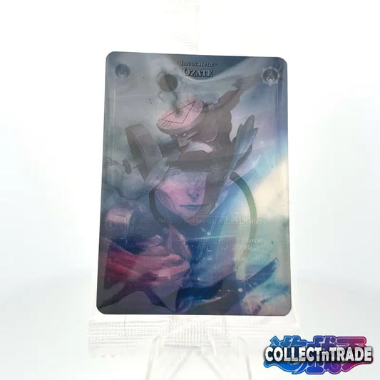 Holografische Sammelkarte Rise TCG - Beta Set FR Ozate #13/308, fantastisches Wesen, Aktion