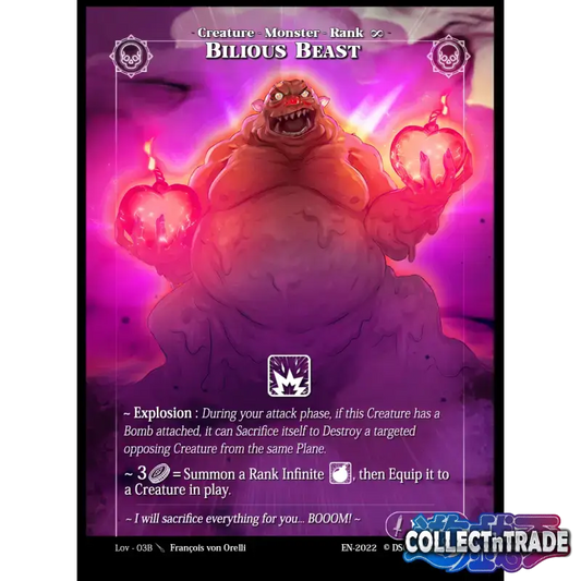 Rise TCG - Bilious Beast Holo #Lov - 03B - Einzelkarten