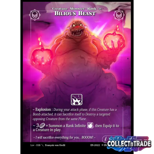 Rise TCG - Bilious Beast Holo #Lov - 03B - Einzelkarten