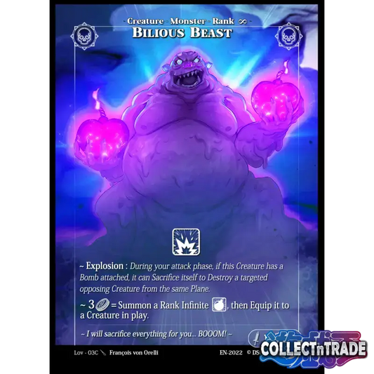 Rise TCG - Bilious Beast Holo #Lov - 03C - Einzelkarten