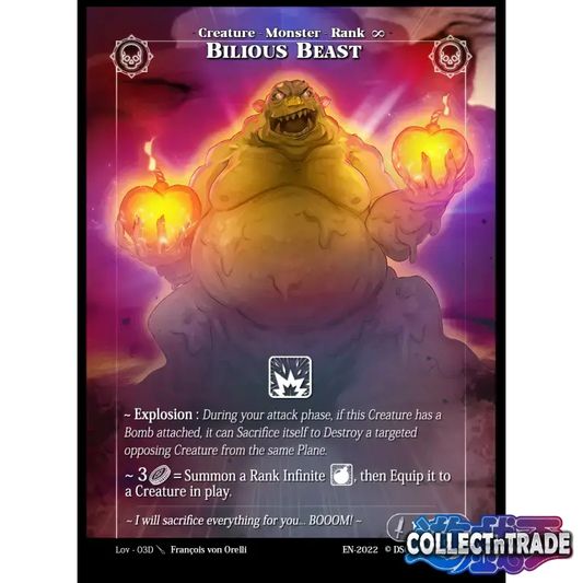 Rise TCG - Bilious Beast Holo #Lov - 03D - Einzelkarten