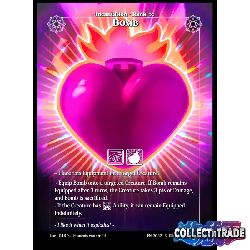 Rise TCG - Bomb Holo #Lov - 04B - Einzelkarten