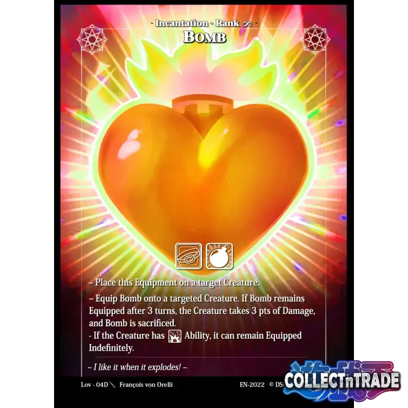 Rise TCG - Bomb Holo #Lov - 04D - Einzelkarten