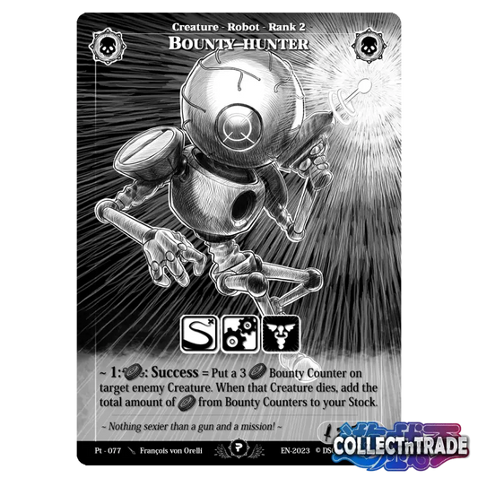 Rise TCG - Bounty Hunter Sketch #Pt-77 - Einzelkarten