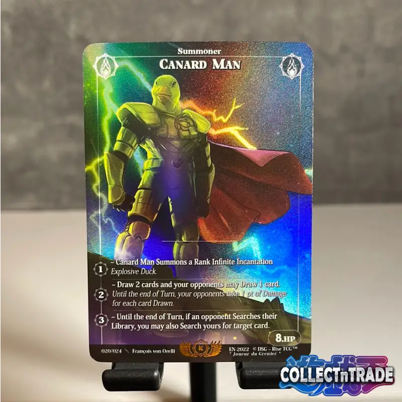 Rise TCG - Canard Man *Stretch Goal Card* Holo #20 / 24 -