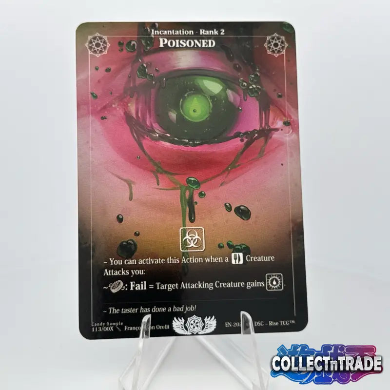 Rise TCG - Candy Sample EN Poisoned  #113 / 00X