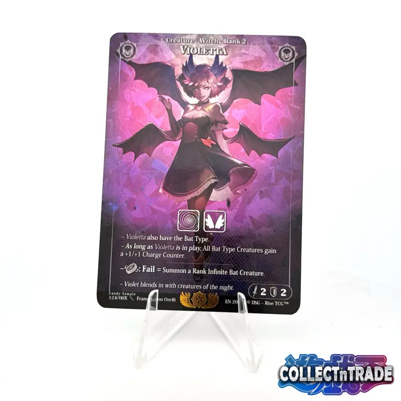 Rise TCG - Candy Sample EN Violetta  #124 / 00X