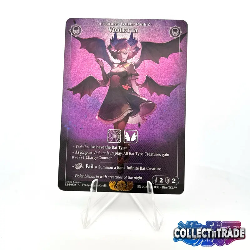 Rise TCG - Candy Sample EN Violetta  #124 / 00X