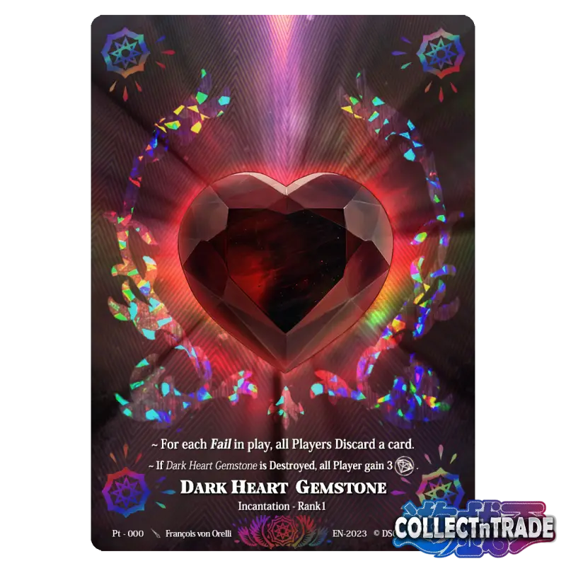 Rise TCG - Dark Heart Gemstone Special Collector - Holo -