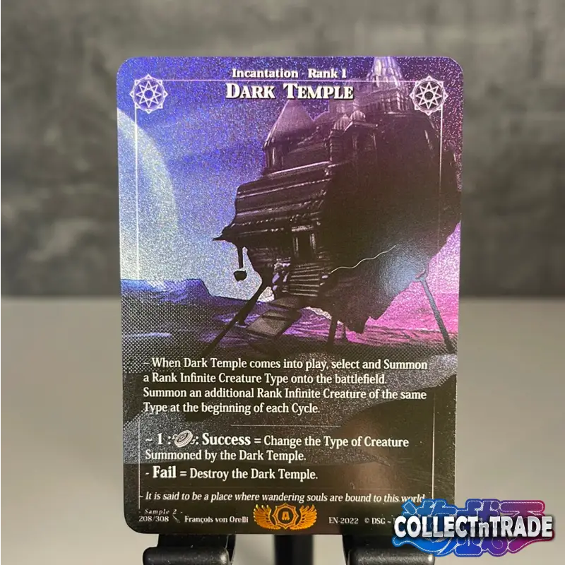 Rise TCG - Dark Temple Holo #Sample 2 - 208/308 -