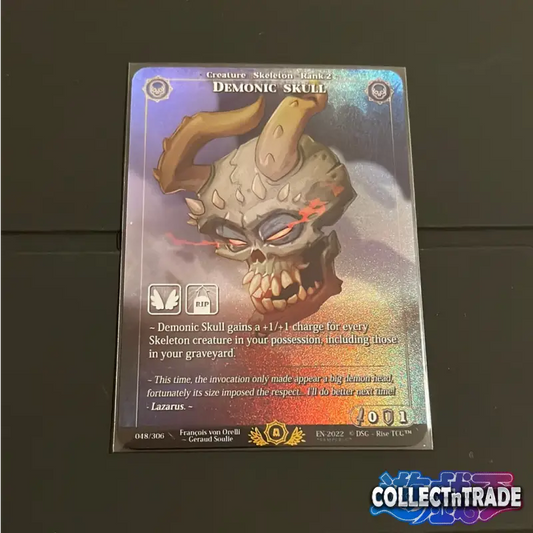 Rise TCG - Demonic Skull Holo #Sample-C - 048/306 -