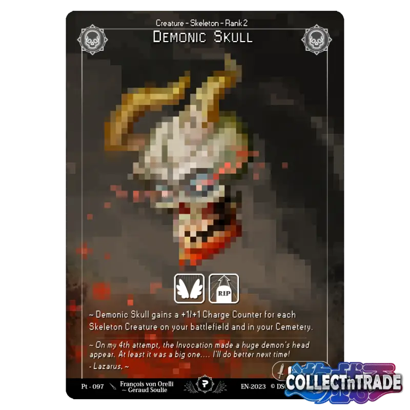 Rise TCG - Demonic Skull Pixel #Pt-97 - Einzelkarten