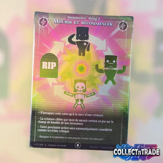 Rise TCG - Die And Retry - French Test Card - Holo -