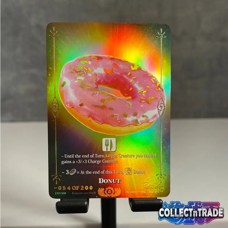 Rise TCG - Donut Gold Collector 054 of 200 #157 / 308 -