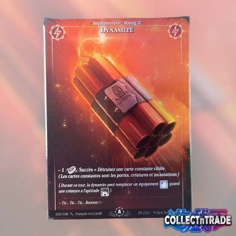 Rise TCG - Dynamite - French Test Card - Holo - Einzelkarten