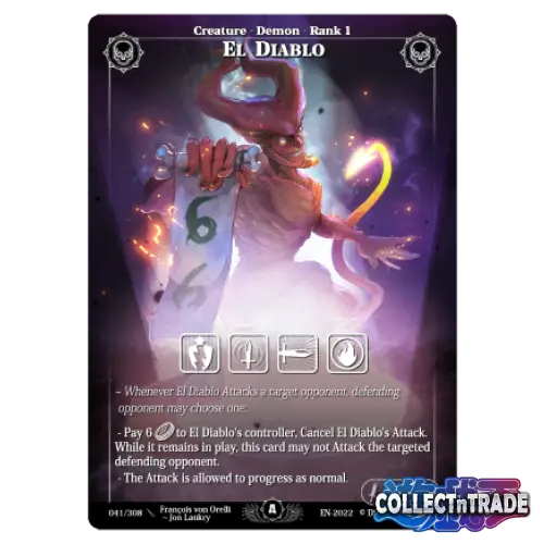 Rise TCG - El Diablo #41 - Einzelkarten