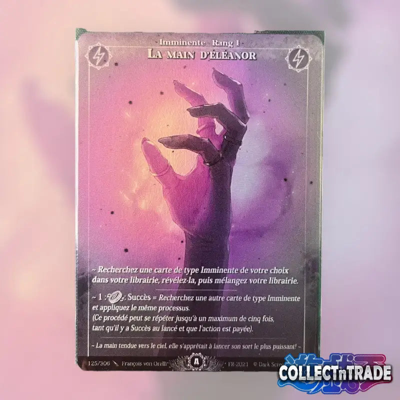 Rise TCG - Eleanor’s Hand - French Test Card - Holo -