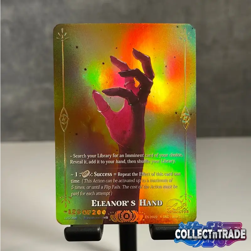 Rise TCG - Eleanor’s Hand Gold Collector 129 of 200 #125 -