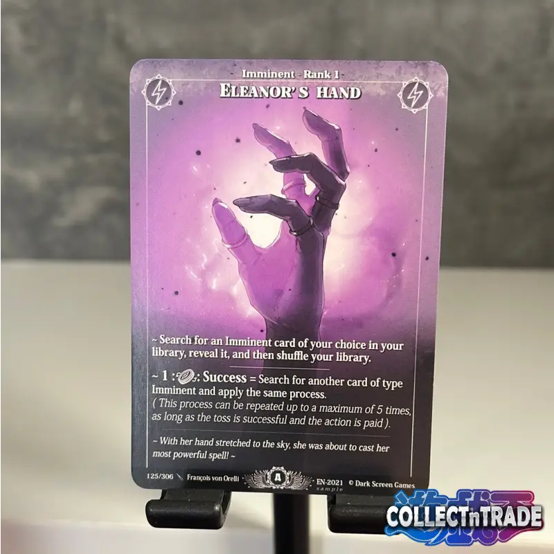 Rise TCG - Eleanor’s Hand Non Holo #Sample - 125/306 -