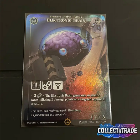 Rise TCG - Electric Brain Holo #Sample-C - 056/306 -