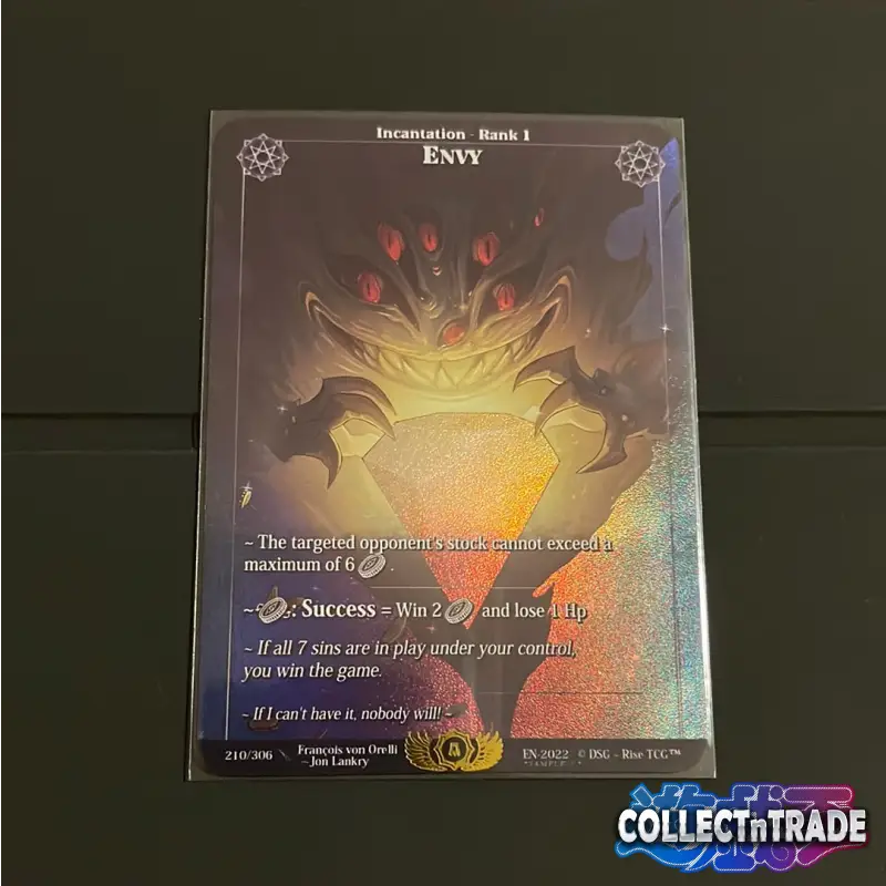 Rise TCG - Envy Holo #Sample-C - 210/306 - Einzelkarten