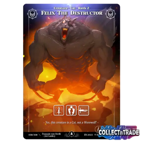 Rise TCG - Felix The Destructor #58 - Einzelkarten