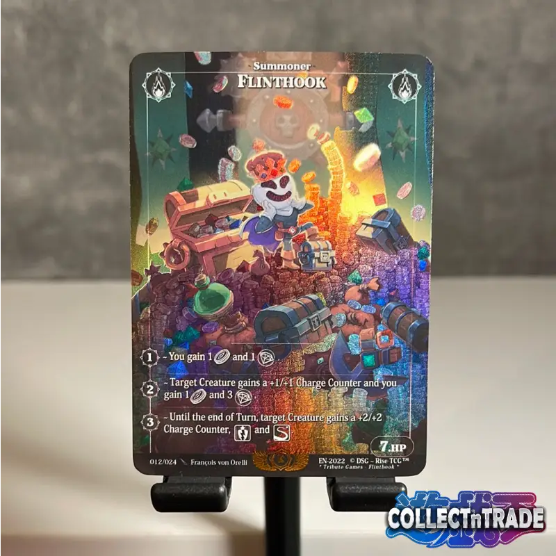 Rise TCG - Flinthook *Stretch Goal Card* Holo #12 / 24 -