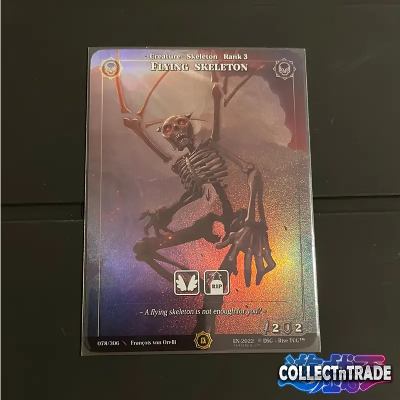 Rise TCG - Flying Skeleton Holo #Sample-C - 078/306 -