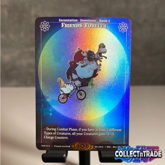 Rise TCG - Friends Forever *Stretch Goal Card* Holo #8 / 24