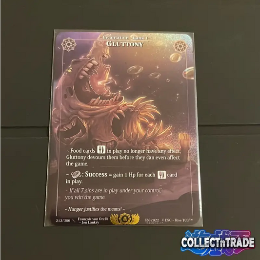 Rise TCG - Gluttony Holo #Sample-C - 213/306 - Einzelkarten