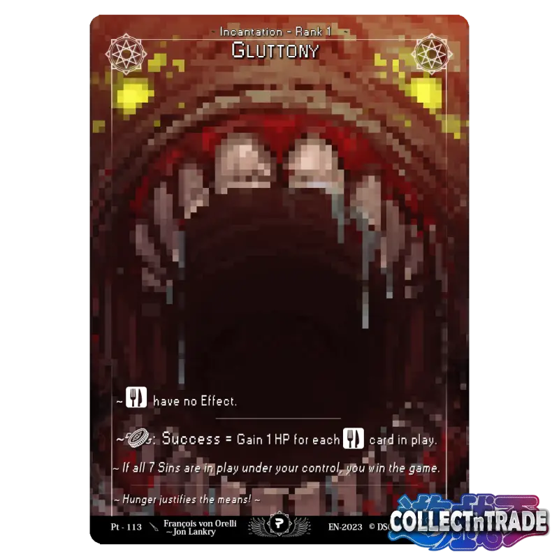 Rise TCG - Gluttony Pixel #Pt-113 - Einzelkarten