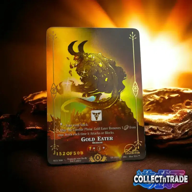 Rise TCG - Gold Eater Gold Collector 133 of 500 #55 -