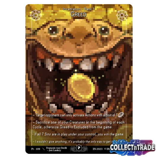 Rise TCG - Greed Pixel #Pt-109 - Einzelkarten