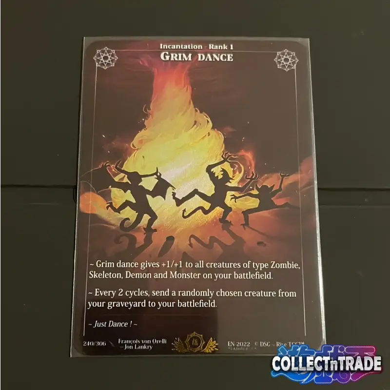 Rise TCG - Grim Dance Holo #Sample-C - 240/306 -