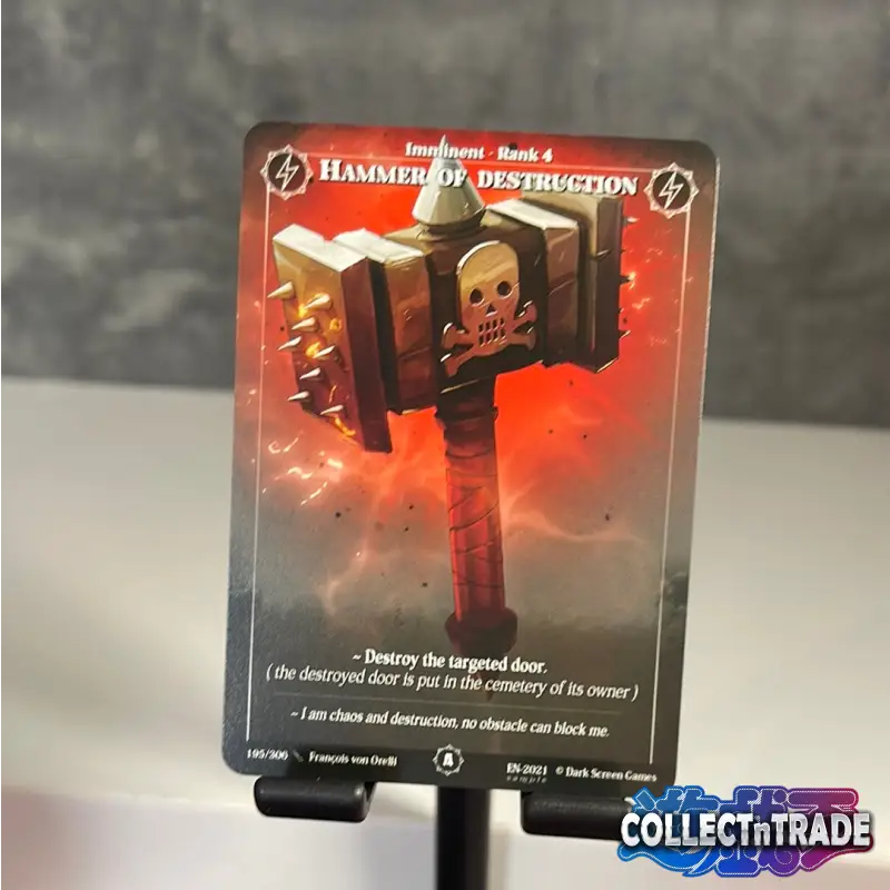 Rise TCG - Hammer of Destruction Non Holo #Sample - 195/306