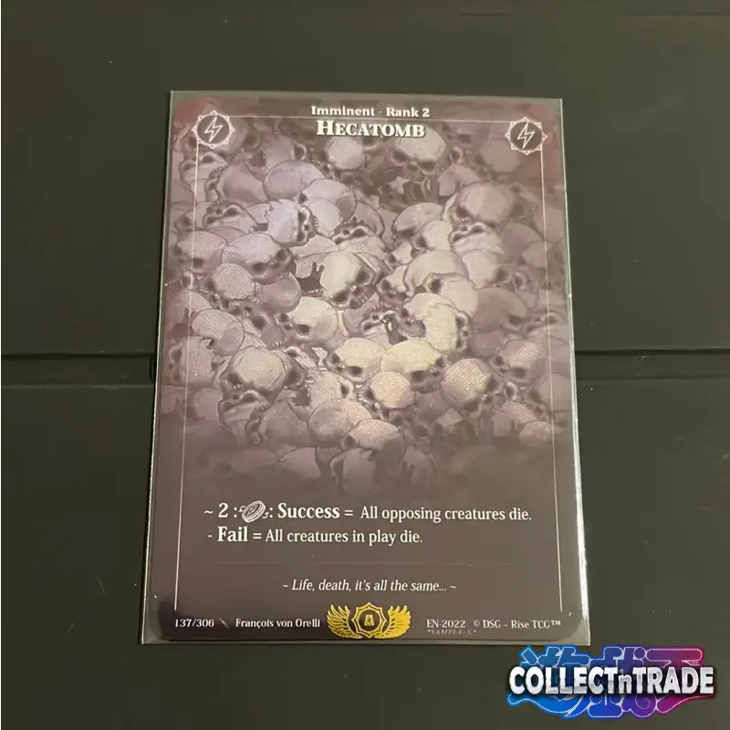 Rise TCG - Hecatomb Holo #Sample-C - 137/306 - Einzelkarten