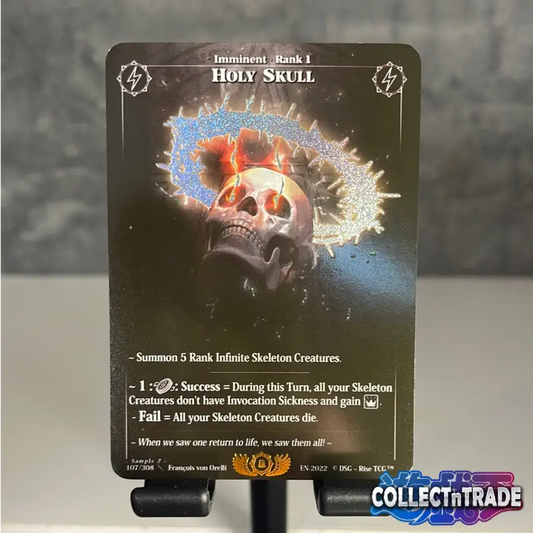 Rise TCG - Holy Skull Holo #Sample 2 - 107/308 -