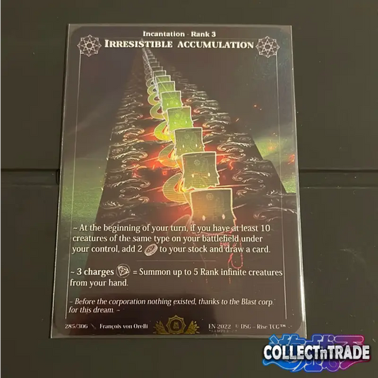 Rise TCG - Irresistible Accumulation Holo #Sample-C -