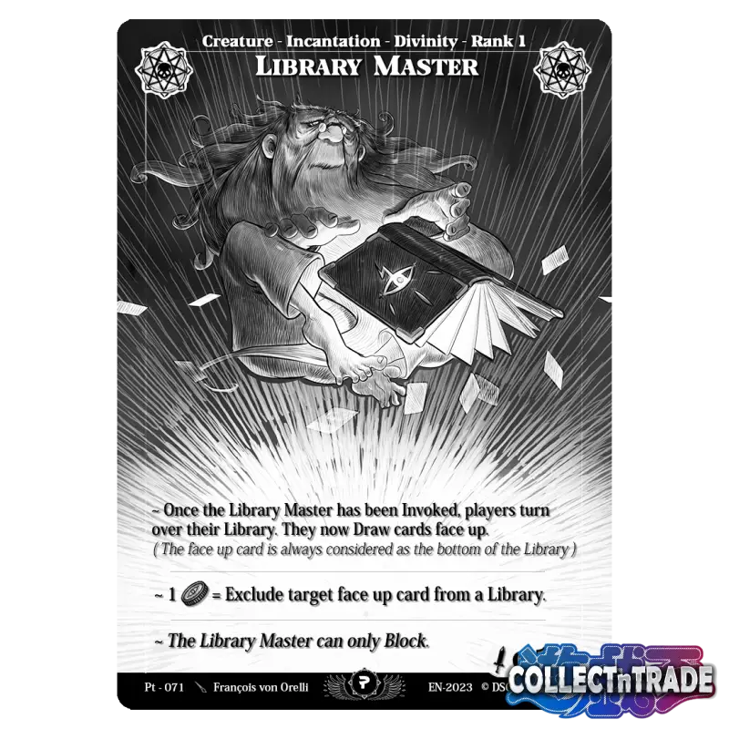 Rise TCG - Library Master Sketch #Pt-71 - Einzelkarten