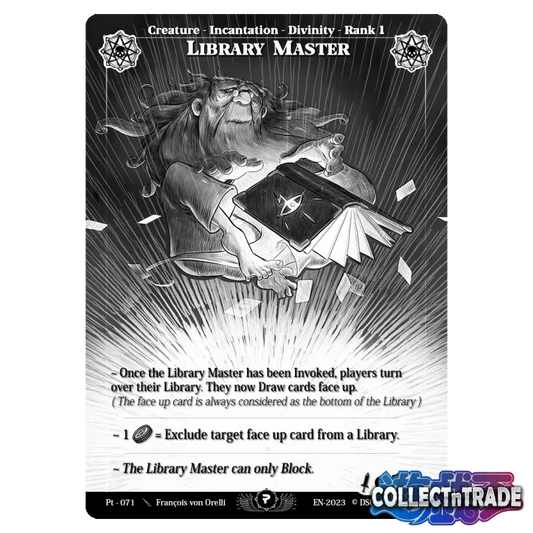 Rise TCG - Library Master Sketch #Pt-71 - Einzelkarten