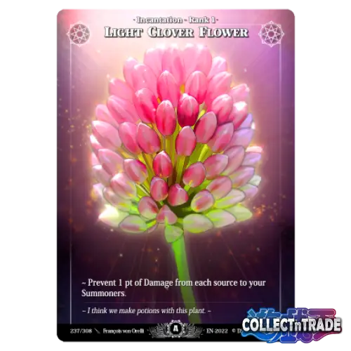 Rise TCG - Light Clover Flower #237 - Einzelkarten