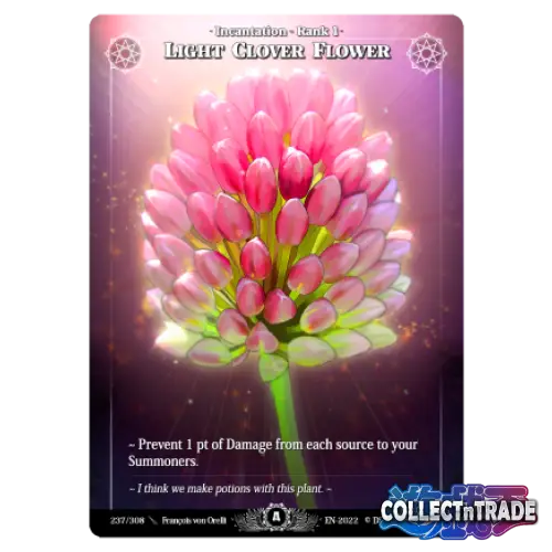 Rise TCG - Light Clover Flower #237 - Einzelkarten