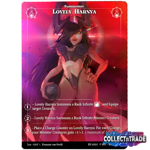 Rise TCG - Lovely Harnya Holo #Lov - 01A - Einzelkarten