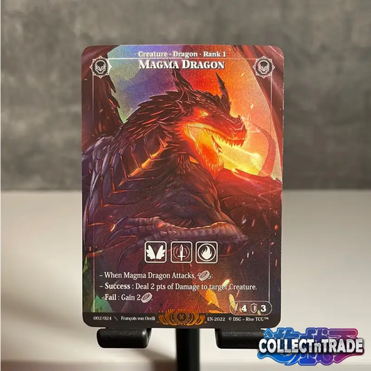 Rise TCG - Magma Dragon *Stretch Goal Card* Holo #2 / 24 -