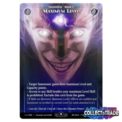 Rise TCG - Maximum Level #111 - Einzelkarten