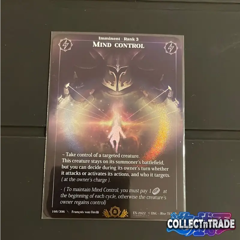 Rise TCG - Mind Control Holo #Sample-C - 166/306 -